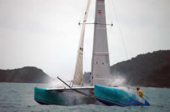 sporty day sailing in Phuket Thailand sport day sailing in Phuket with fast boat